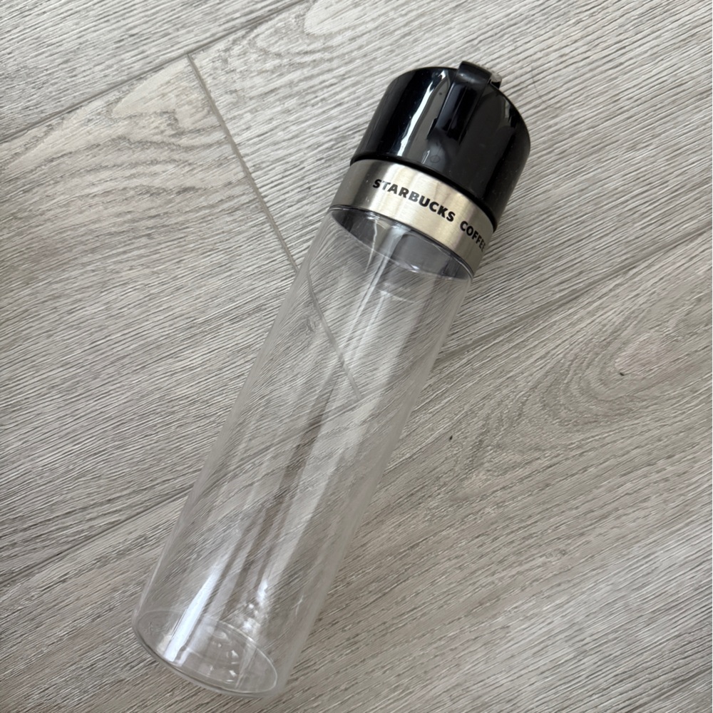 Starbucks Transparent Tumbler with Black Base